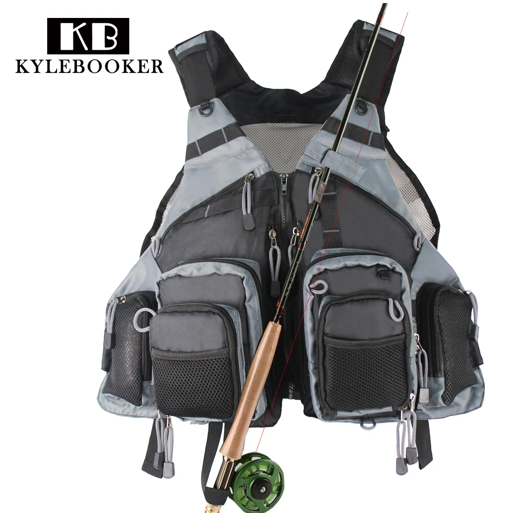 New Multi Pocket Outdoor Mesh Fly Fishing Vest Pack Tackle Backpack Fishing Bag Adjustable Size for Men and Women
New Multi Pocket Outdoor Mesh Fly Fishing Vest Pack Tackle Backpack Fishing Bag Adjustable Size for Men and Women