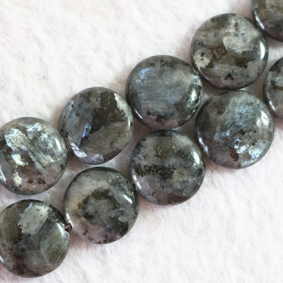 Fashion coin labradorite natural stone 16mm new round cake loose beads wholesale retail diy Jewelry 15"B773
Fashion coin labradorite natural stone 16mm new round cake loose beads wholesale retail diy Jewelry 15"B773