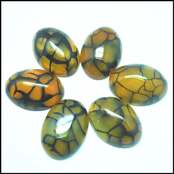 

10PCS Natural gem stone cabochons new designs cabs for diy jewelry making accessories size 18x25mm oval shapes hot selling