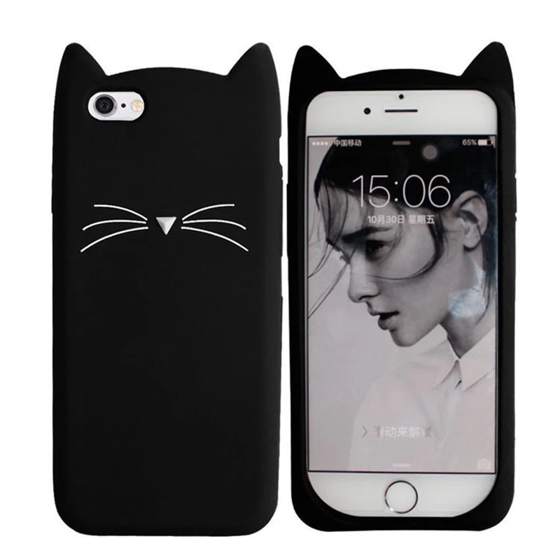 For iPhone 5S 5 SE Case Cute Cartoon Cat 3D Silicone Soft Back Cover Black Pink Phone Shell Funda For iPhone 5SE
For iPhone 5S 5 SE Case Cute Cartoon Cat 3D Silicone Soft Back Cover Black Pink Phone Shell Funda For iPhone 5SE