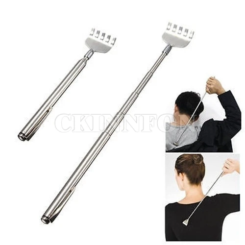 1000Pcs/Lot New Small Useful Stainless Telescopic Extendable Handy Pen Clip Back Scratcher
1000Pcs/Lot New Small Useful Stainless Telescopic Extendable Handy Pen Clip Back Scratcher