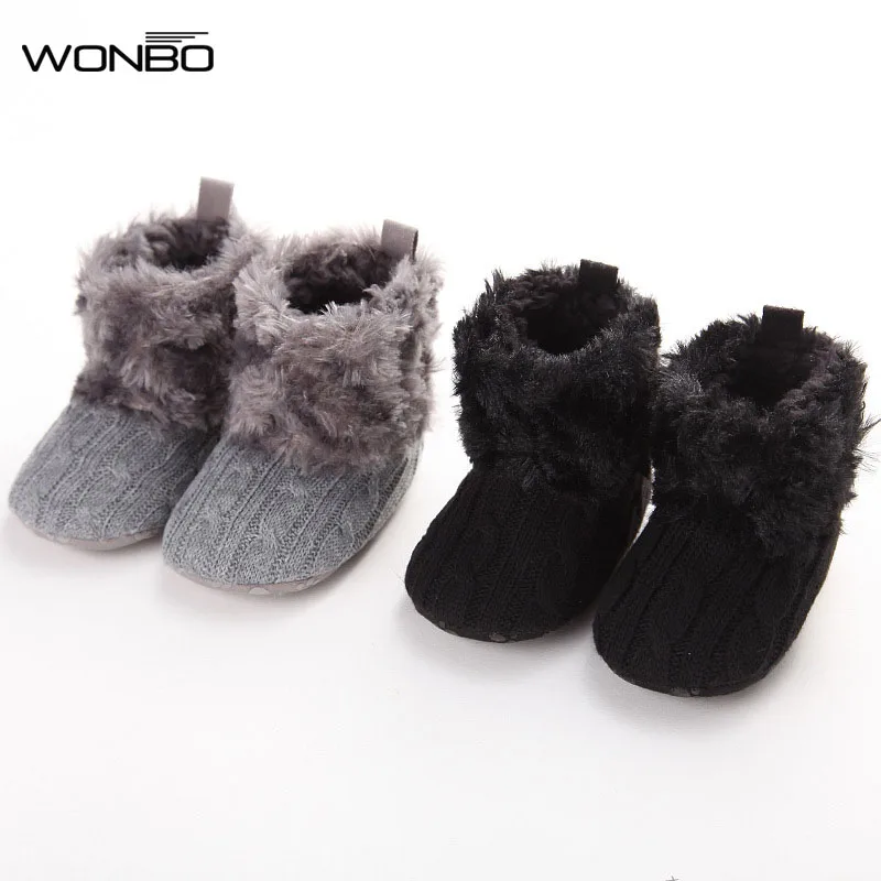 Wonbo Baby Shoes Infants Crochet Knit Fleece Boots Toddler Girl Boy Wool Snow Boot Crib Shoes Winter Booties
Wonbo Baby Shoes Infants Crochet Knit Fleece Boots Toddler Girl Boy Wool Snow Boot Crib Shoes Winter Booties