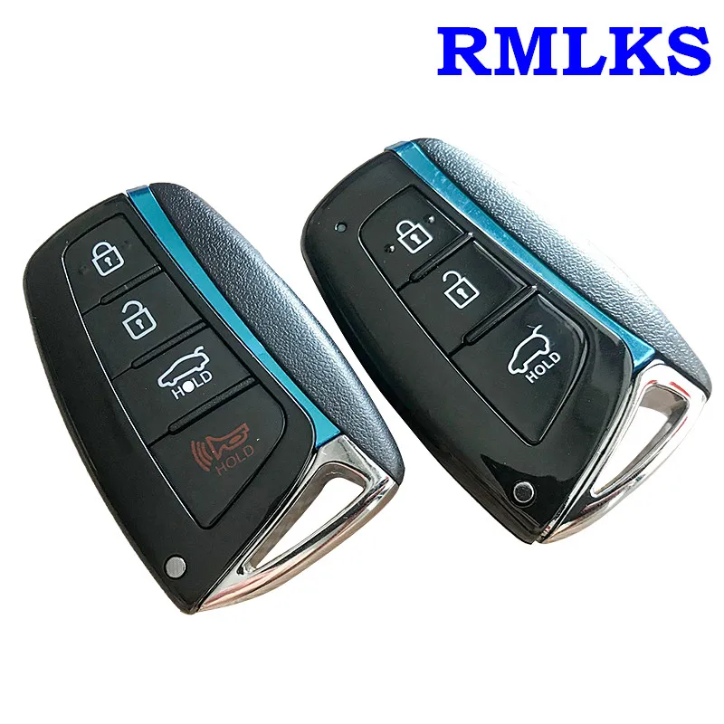 Чехол RMLKS с 3 и 4 кнопками для Hyundai Genesis 2013 2015 чехол ключа дистанционным управлением