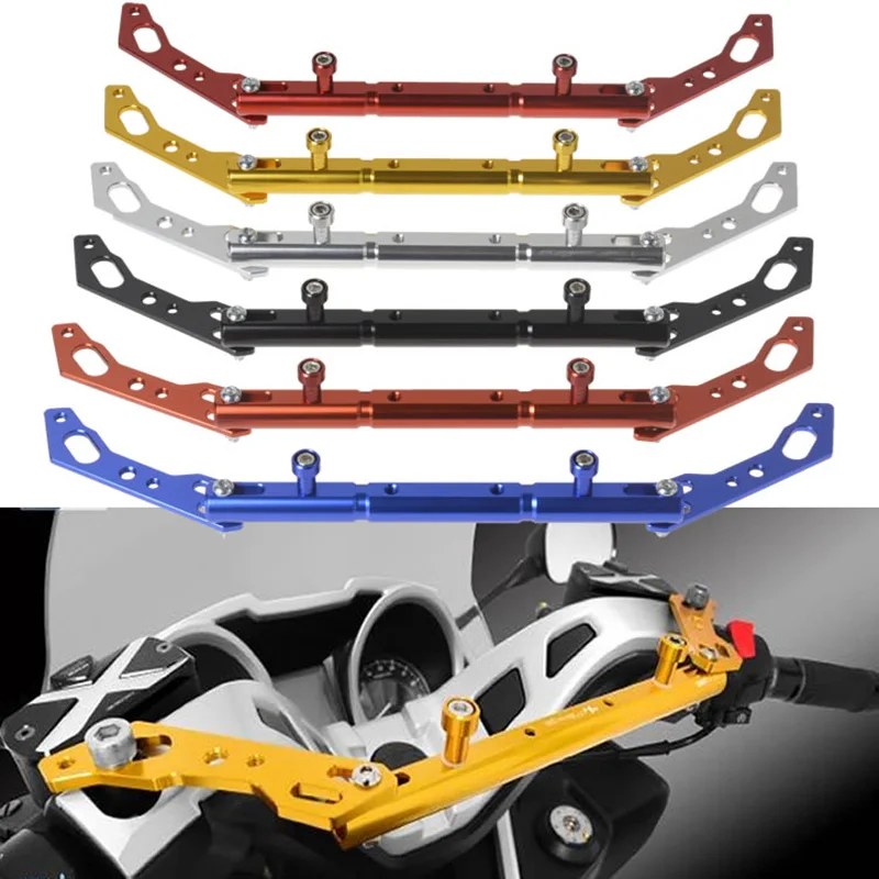 CNC aluminum alloy Universal Motorcycle Modified handlebar balance bar Crossbar For HONDA YAMAHA SUZUKI
CNC aluminum alloy Universal Motorcycle Modified handlebar balance bar Crossbar For HONDA YAMAHA SUZUKI