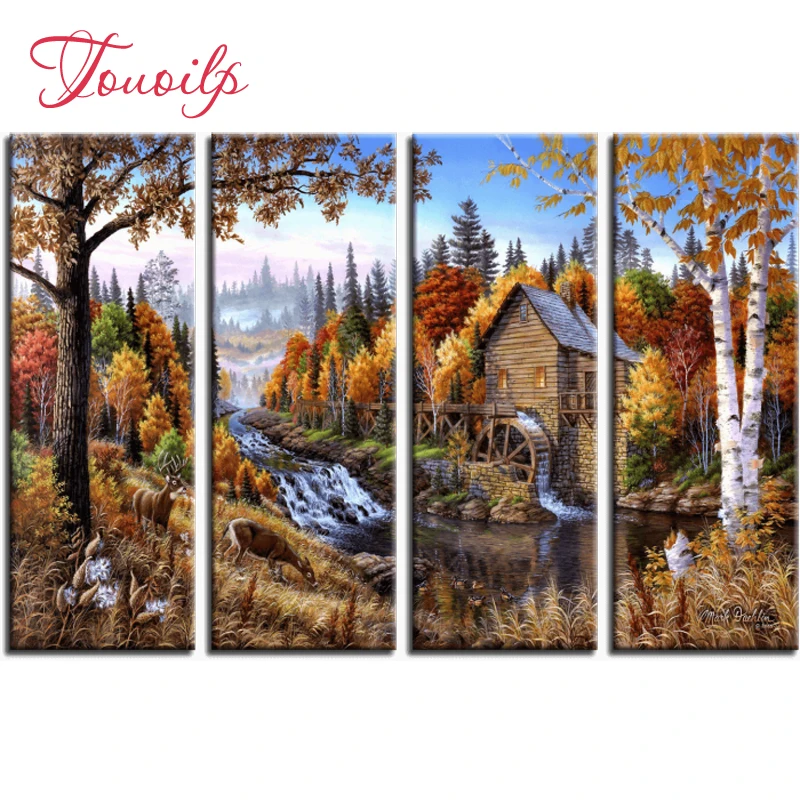 4pcs,Full,square&round Diamond Embroidery,Woods waterfall Diamond Painting,Cross Stitch,3D,Diamond Mosaic,diamond pattern,Crafts
4pcs,Full,square&round Diamond Embroidery,Woods waterfall Diamond Painting,Cross Stitch,3D,Diamond Mosaic,diamond pattern,Crafts