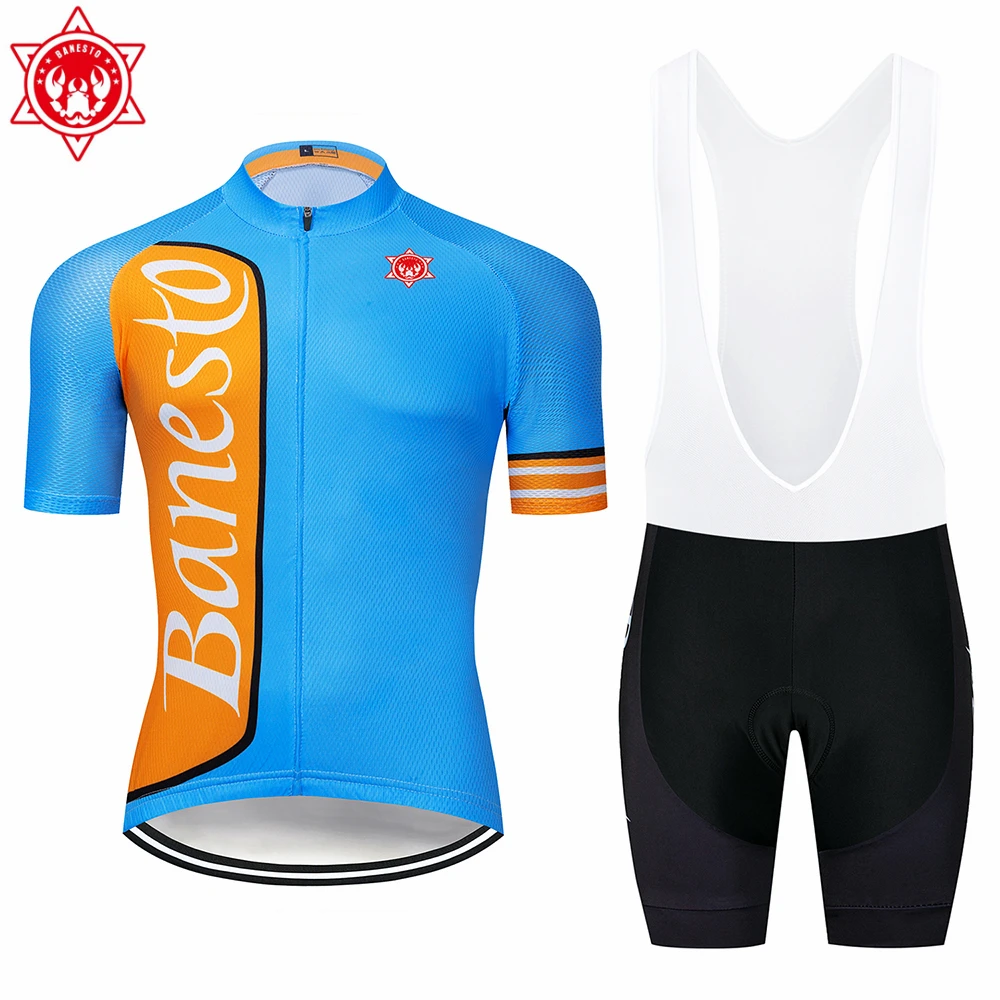 Banesto 2018 Cycling Jerseys Set MTB Bike Clothing Racing Bicycle Clothes Uniform Mans Maillot Ropa Ciclismo Cycling
Banesto 2018 Cycling Jerseys Set MTB Bike Clothing Racing Bicycle Clothes Uniform Mans Maillot Ropa Ciclismo Cycling