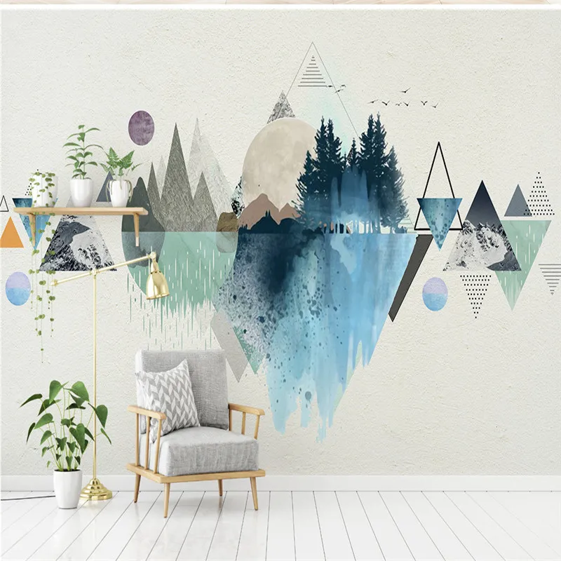 Custom 3D Wallpapers Modern Simple Wall Murals for Living Room Hand-painted Chinese Landscape Walls Papers Background Home Decor
Custom 3D Wallpapers Modern Simple Wall Murals for Living Room Hand-painted Chinese Landscape Walls Papers Background Home Decor