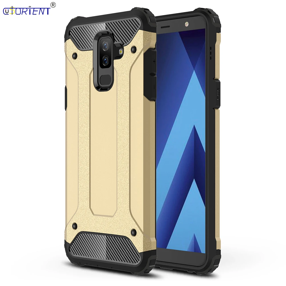 Для Samsung Galaxy A6 Plus 2018 Гибридный противоударный чехол SM A605F A605FN A605S A605G бампер чехлы