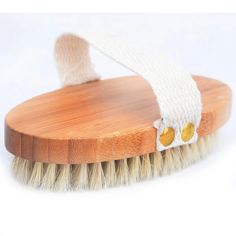 Natural Bamboo SPA Wood Bath Brush Bristles Shower Scrubber Massager Body dry brushing S10DIS10
Natural Bamboo SPA Wood Bath Brush Bristles Shower Scrubber Massager Body dry brushing S10DIS10