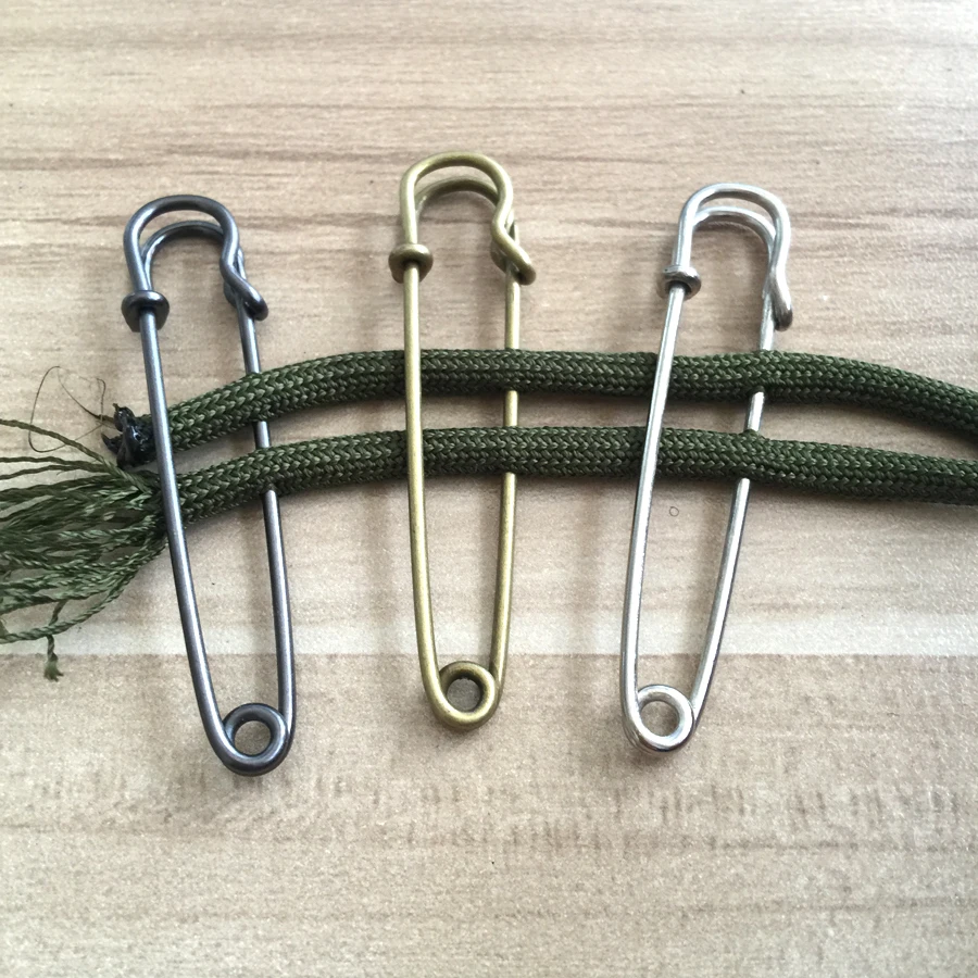 5pcs/lot EDC Outdoor tools Safety Pins Brooch Blank Pin Broochs Survival Accessories Travel Kit
5pcs/lot EDC Outdoor tools Safety Pins Brooch Blank Pin Broochs Survival Accessories Travel Kit