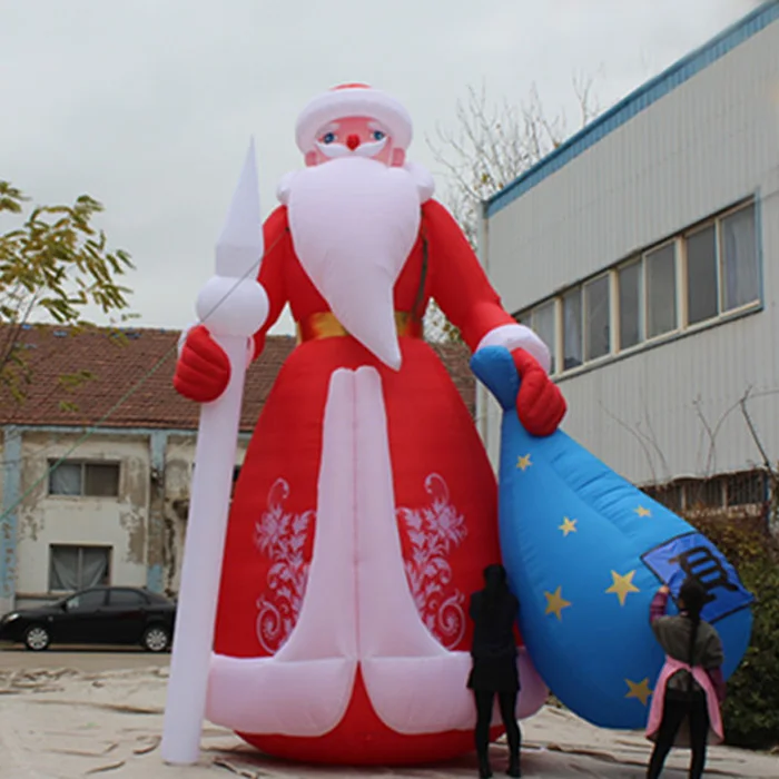 New Year 20ft huge inflatable christmas santa with bag christmas decoration for outdoor advertising
New Year 20ft huge inflatable christmas santa with bag christmas decoration for outdoor advertising