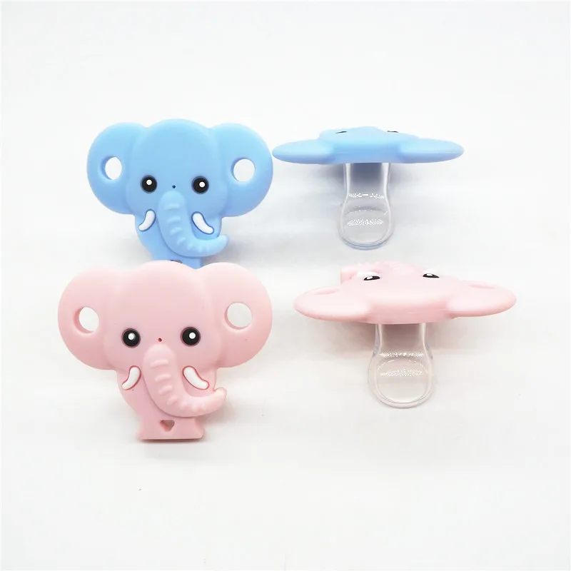Chenkai 10PCS Silicone Elephant Pacifier Dummy Teether DIY Newborn Infant Baby Nursing Animal Nipple Teething Toy Craft BPA Free
Chenkai 10PCS Silicone Elephant Pacifier Dummy Teether DIY Newborn Infant Baby Nursing Animal Nipple Teething Toy Craft BPA Free