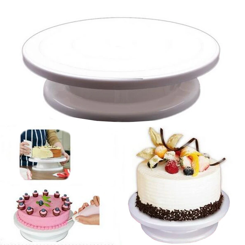 Cake Making Turntable Rotating Cake Stand Sugar Craft Decorating Round Platform Stand Display Revolving Baking Tool
Cake Making Turntable Rotating Cake Stand Sugar Craft Decorating Round Platform Stand Display Revolving Baking Tool