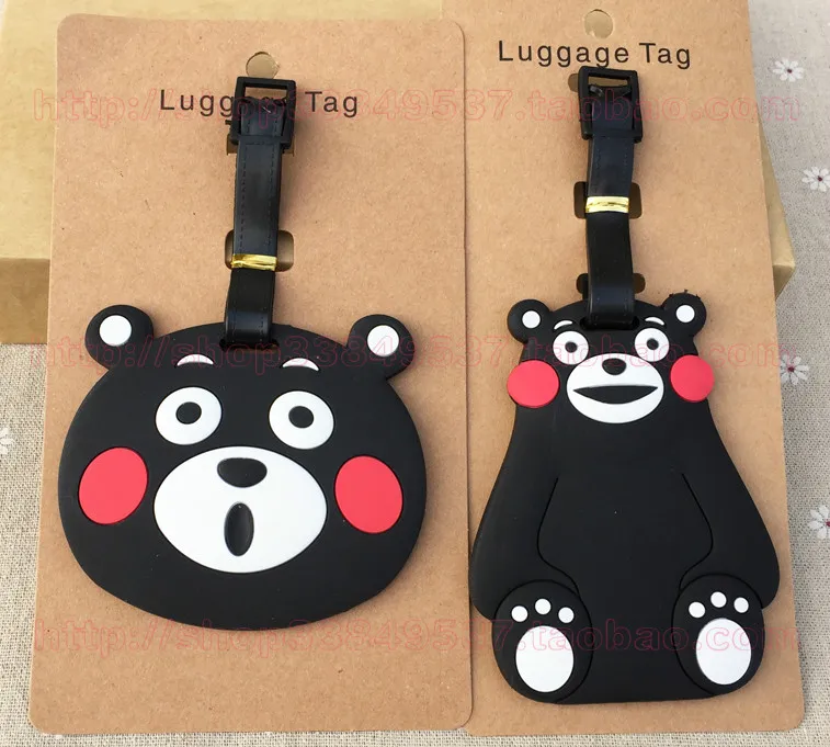 IVYYE Kumamon Anime Travel Accessories Luggage Tag Suitcase ID Address Portable Tags Holder Baggage Labels New
IVYYE Kumamon Anime Travel Accessories Luggage Tag Suitcase ID Address Portable Tags Holder Baggage Labels New