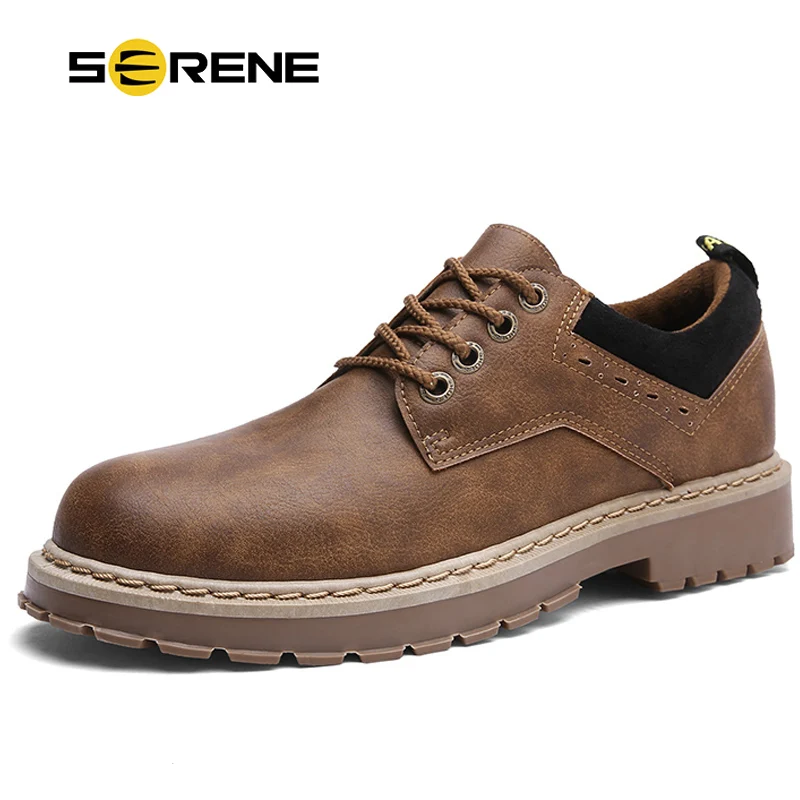 SERENE Brand New Men's Boots Mens Leisure Warm Shoes Men Casual Leather Martins Boots Male Winter Retro Black Brown Tooling Shoe
SERENE Brand New Men's Boots Mens Leisure Warm Shoes Men Casual Leather Martins Boots Male Winter Retro Black Brown Tooling Shoe