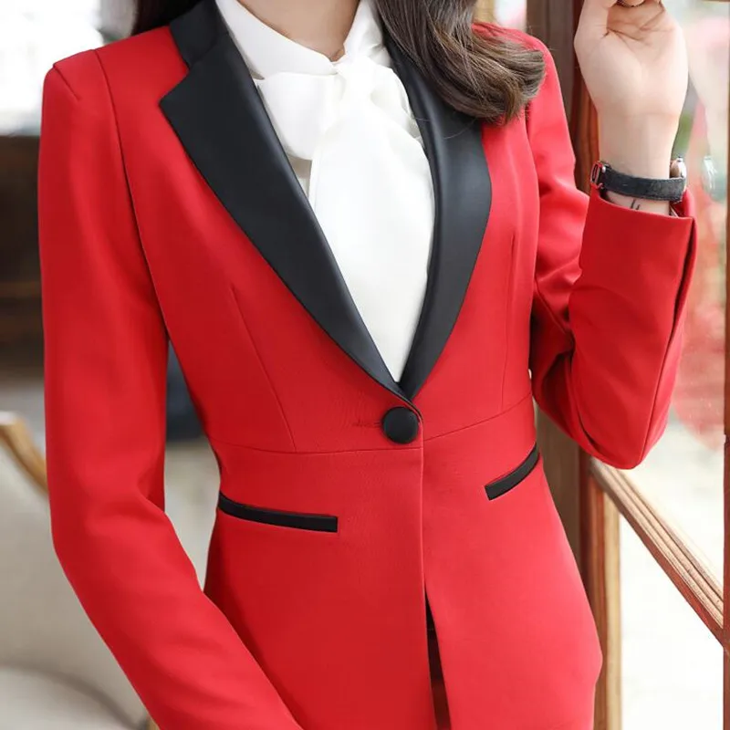 New fashion women skirt suits set Business formal long sleeve Patchwork blazer and skirt office ladies plus size work uniforms
New fashion women skirt suits set Business formal long sleeve Patchwork blazer and skirt office ladies plus size work uniforms