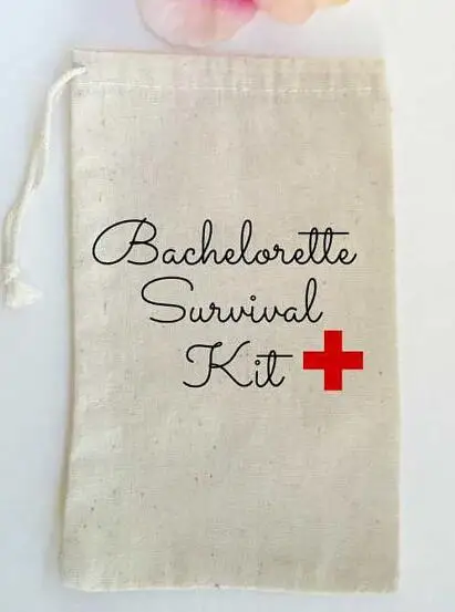 wedding Bachelorette Survival Hangover recovery Kit favor gift Muslin Bags bridal shower party Candy pouches
wedding Bachelorette Survival Hangover recovery Kit favor gift Muslin Bags bridal shower party Candy pouches