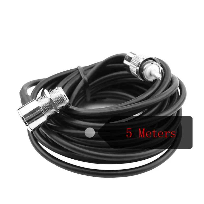 5 Meter Car Radio Antenna Cable Low Loss Mobile Radio Cable 16FT/5M Coaxial Extend Cable for Car Walkie Talkie MP320 MP9000 port
5 Meter Car Radio Antenna Cable Low Loss Mobile Radio Cable 16FT/5M Coaxial Extend Cable for Car Walkie Talkie MP320 MP9000 port