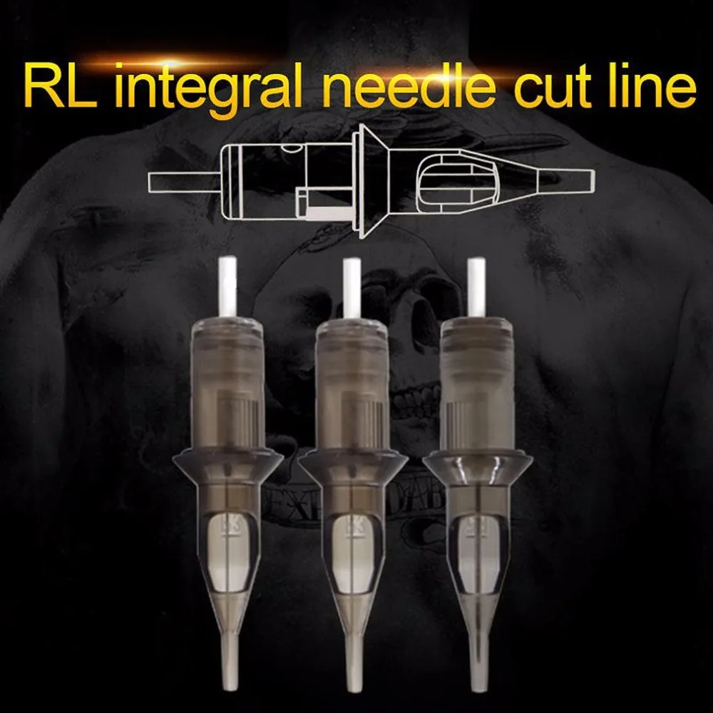 20 шт для одной коробки стерильные 3RL Иглы татуировки Одноразовые лайнер шейдер