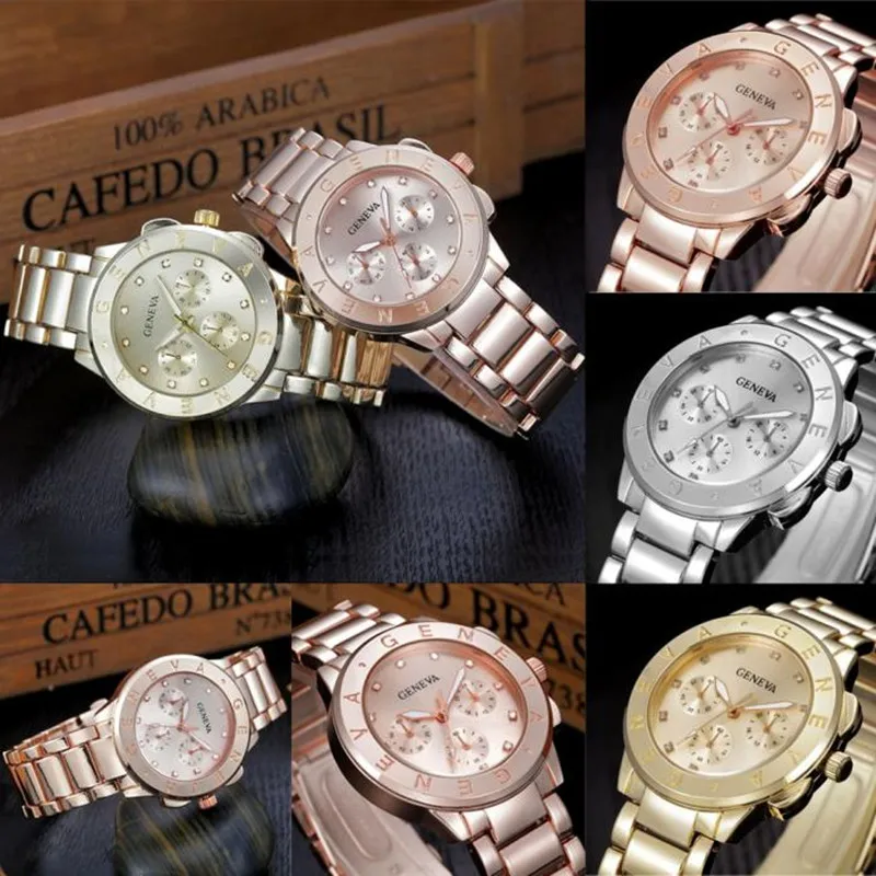 Fashion Women Watches Top Brand Luxury Gold Analog Quartz Wrist Watch Good Quality Ladies Gift Watch Relogio Feminino Clock #W
Fashion Women Watches Top Brand Luxury Gold Analog Quartz Wrist Watch Good Quality Ladies Gift Watch Relogio Feminino Clock #W