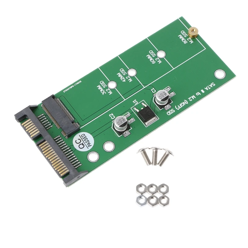 Переходник NGFF ( M2 ) SSD на SATA адаптер 2,5 дюйма M.2 NGFF SSD на SATA3 конвертируемая карта для жесткого диска 30/42/60/80 мм M.2 SSD
Переходник NGFF ( M2 ) SSD на SATA адаптер 2,5 дюйма M.2 NGFF SSD на SATA3 конвертируемая карта для жесткого диска 30/42/60/80 мм M.2 SSD