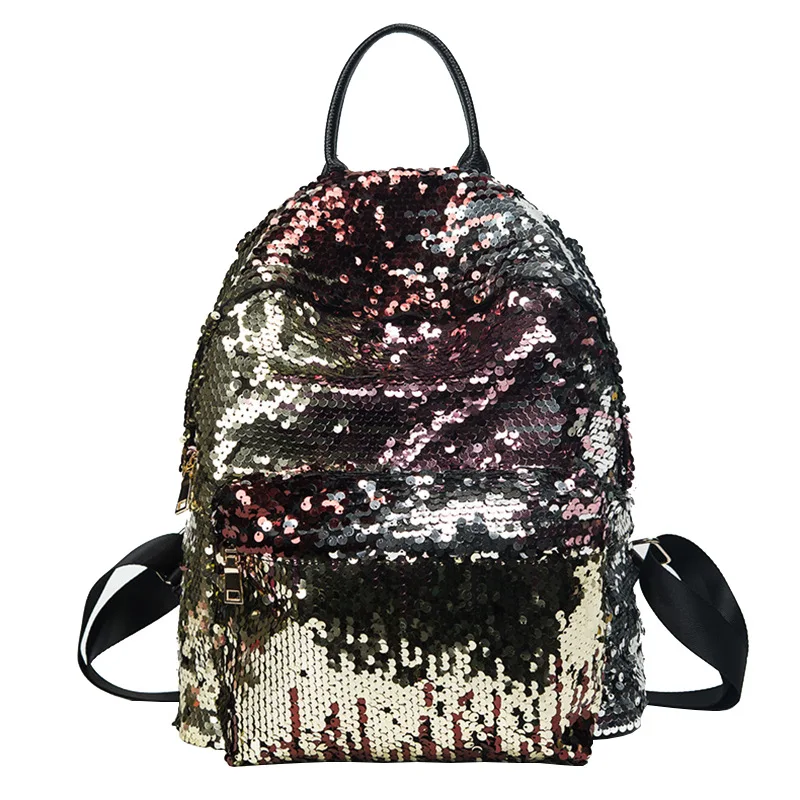 Fashion Women All-match Sequins Backpack luxury paillette Girls Big Travel Princess Bling Backpacks Mochilas
Fashion Women All-match Sequins Backpack luxury paillette Girls Big Travel Princess Bling Backpacks Mochilas