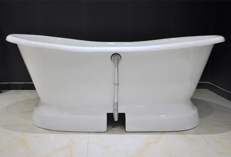 67" Freestanding CUPC Approval Luxury Indoor Bathtub Cast Iron Pedestal Enamel Tub 1017
67" Freestanding CUPC Approval Luxury Indoor Bathtub Cast Iron Pedestal Enamel Tub 1017