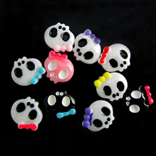 200pcs 10x9mm Lovely skull nail salons nail sticker Manicure 3d nail jewelry many colors to choose
200pcs 10x9mm Lovely skull nail salons nail sticker Manicure 3d nail jewelry many colors to choose