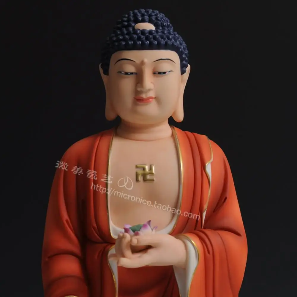 The elegant 17 inch thick put Ephraim Amitabha seems to have Sam West Dehua ceramic Buddha Decoration Crafts
The elegant 17 inch thick put Ephraim Amitabha seems to have Sam West Dehua ceramic Buddha Decoration Crafts