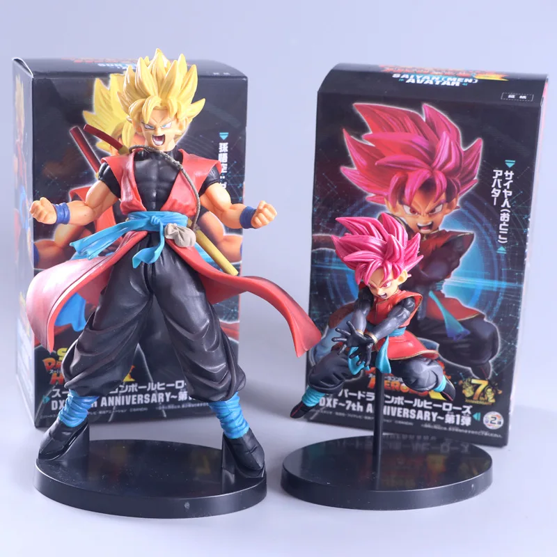 Dragon Ball Z DXF 7th Anniversary Son Guku & Gohan ПВХ экшн фигурка Коллекционная модель