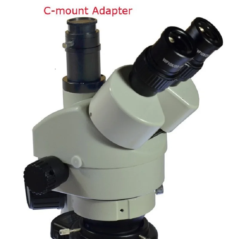 7X-45X 4K мультифокальный цифровой микроскоп электронная техника Тринокулярный