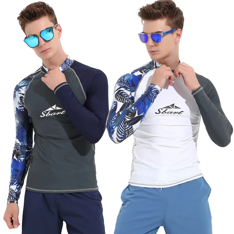 Wetsuit Men Rashguard Long Sleeves Swim Tights Surf T Shirts Snorkeling Nylon Swimwear Quick Dry Sun Protection
Wetsuit Men Rashguard Long Sleeves Swim Tights Surf T Shirts Snorkeling Nylon Swimwear Quick Dry Sun Protection