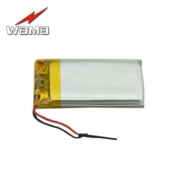 4pcs/lot Wama 502035 300mAh Li-Polymer 3.7V Rechargeable Batteries for Bluetooth Earphones Smart Wrist Watch Band
4pcs/lot Wama 502035 300mAh Li-Polymer 3.7V Rechargeable Batteries for Bluetooth Earphones Smart Wrist Watch Band