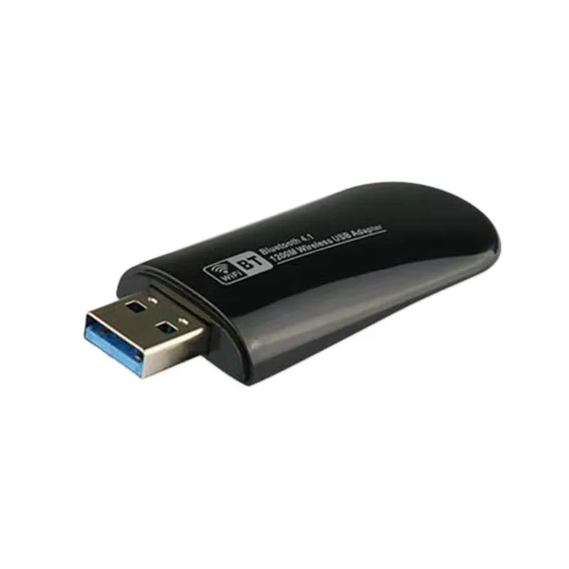 2-в-1 мини 5 ГГц сетевая карта Bluetooth 4 1 беспроводной Ac 1200 Мбит/с адаптер