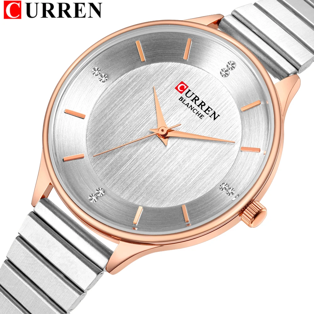 CURREN Ultra thin Ladies Watch Brand Luxury Women Watches Waterproof Rose Gold Stainless Steel Quartz Wrist Watch montre femme
CURREN Ultra thin Ladies Watch Brand Luxury Women Watches Waterproof Rose Gold Stainless Steel Quartz Wrist Watch montre femme