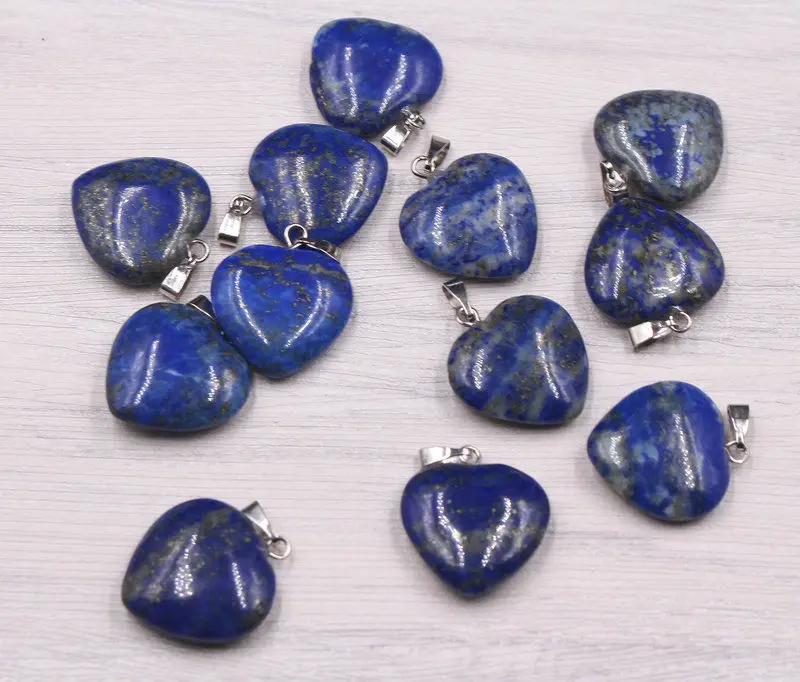 Wholesale 50pcs/lot Hot sale Fashion high quality Lapis Lazul heart natural stones pendants Necklace 20mm charms for diy jewelry
Wholesale 50pcs/lot Hot sale Fashion high quality Lapis Lazul heart natural stones pendants Necklace 20mm charms for diy jewelry