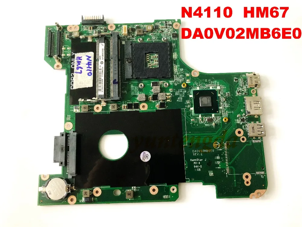 Оригинальная материнская плата для DELL N4110 HM67 DA0V02MB6E0, протестированная, хорошая, бесплатная доставка, разъемы
Оригинальная материнская плата для DELL N4110 HM67 DA0V02MB6E0, протестированная, хорошая, бесплатная доставка, разъемы