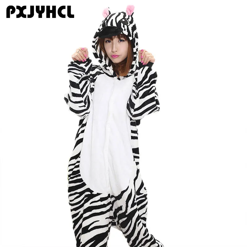 Anime Kigurumi Zebra Onesie Adult Women Sleepwear Costume Animal Bat Pajamas Flannel Winter Warm Loose Soft Cosplay Pyjama
Anime Kigurumi Zebra Onesie Adult Women Sleepwear Costume Animal Bat Pajamas Flannel Winter Warm Loose Soft Cosplay Pyjama