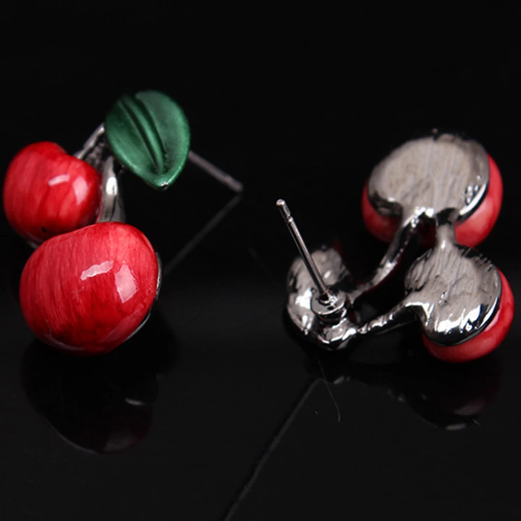 Fashion Red Cherry Necklace Earrings Jewelry Set Dinner Dress Wedding Bridal Accessories
Fashion Red Cherry Necklace Earrings Jewelry Set Dinner Dress Wedding Bridal Accessories