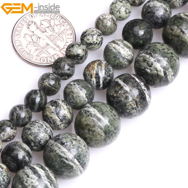 Gem-inside 6-12mm 15'' Natural Round Dark Green Zebra Jasper Stone Beads For Jewelry Making Beads Bracelets For Women DIY Beads
Gem-inside 6-12mm 15'' Natural Round Dark Green Zebra Jasper Stone Beads For Jewelry Making Beads Bracelets For Women DIY Beads