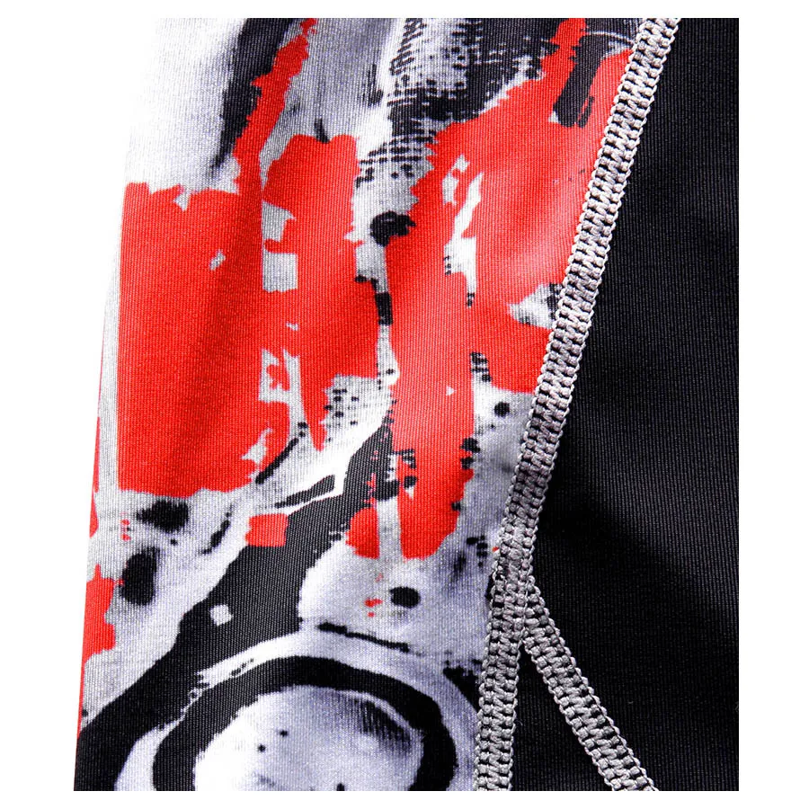 UFC Мужская футболка Stampe Compressione рубашка Бодибилдинг Maniche Lunghe MMA Crossfit Esercizio Allena для