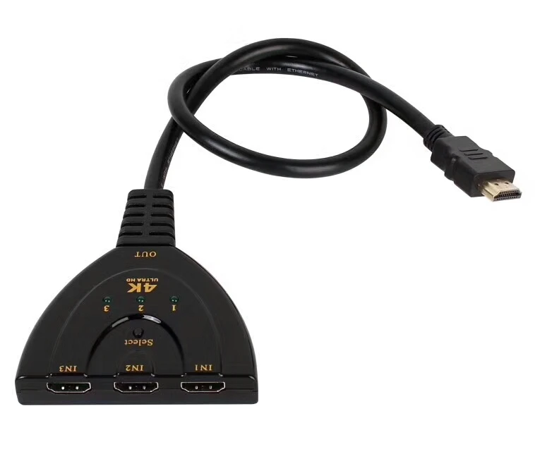 Новое обновление 3 порта 4K HDMI переключатель сплиттер концентратор для HDTV DVD PS4 XBOX 1080p
Новое обновление 3 порта 4K HDMI переключатель сплиттер концентратор для HDTV DVD PS4 XBOX 1080p