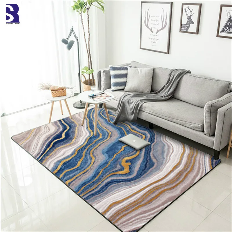 SunnyRain 1-piece Marbling Carpet Area Rug For Living Room Rugs Stone Pattern Kitchen Rugs Slipping Resistance Washable
SunnyRain 1-piece Marbling Carpet Area Rug For Living Room Rugs Stone Pattern Kitchen Rugs Slipping Resistance Washable