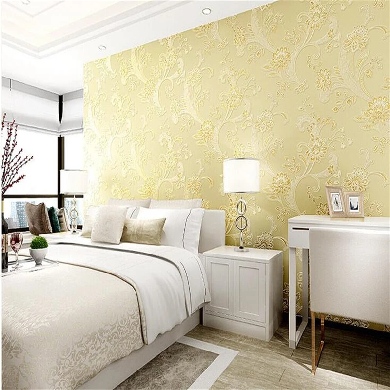 beibehang Simple 3D pastoral big flower non-woven wallpapers Pink beautifully warm bedroom young girl's marriage room wallpaper
beibehang Simple 3D pastoral big flower non-woven wallpapers Pink beautifully warm bedroom young girl's marriage room wallpaper