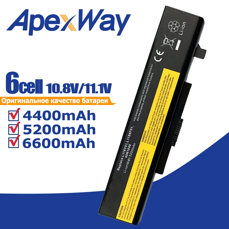 Аккумулятор на 6 ячеек для LENOVO 121500049 L11L6F01 L11S6F01 ASM 45N1048 L11O6Y01 L11S6Y01 FRU 45N1049 L11P6R01 L116Y01
Аккумулятор на 6 ячеек для LENOVO 121500049 L11L6F01 L11S6F01 ASM 45N1048 L11O6Y01 L11S6Y01 FRU 45N1049 L11P6R01 L116Y01