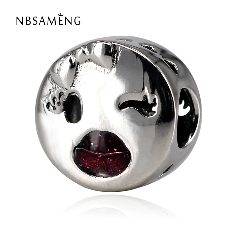 Newest 100% Authentic S925 Sterling Silver Wink And Smile Playful Wink Charm Bead Fit Original Bracelets DIY Jewelry
Newest 100% Authentic S925 Sterling Silver Wink And Smile Playful Wink Charm Bead Fit Original Bracelets DIY Jewelry