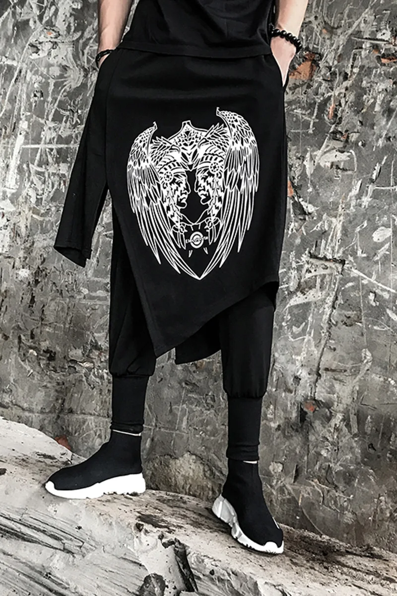 M-2XL!Spring and Autumn Men's Fake Two Pieces Casual Pants Hip Hop Pattern Harem Pants Feet Pants Hair Stylist Skirts.
M-2XL!Spring and Autumn Men's Fake Two Pieces Casual Pants Hip Hop Pattern Harem Pants Feet Pants Hair Stylist Skirts.