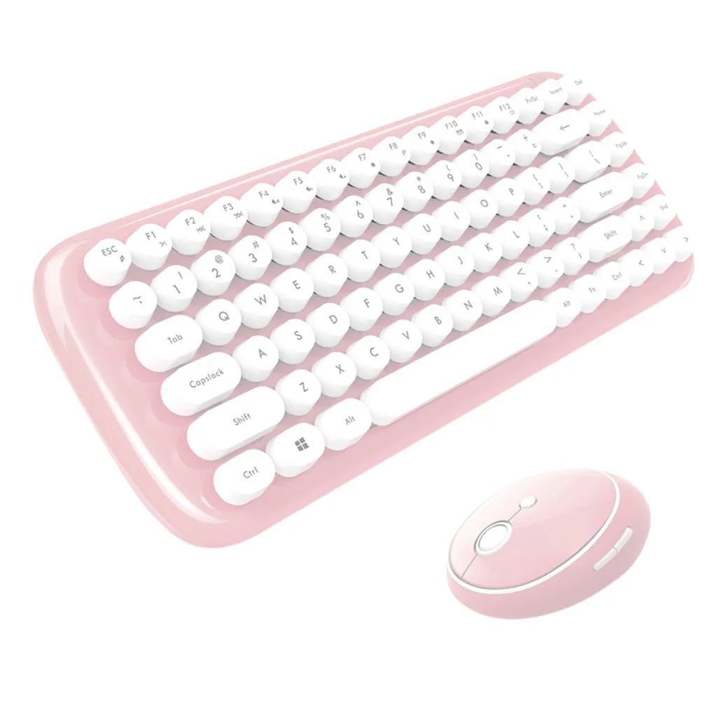 Популярный Стиль ручная Высококачественная мини беспроводная клавиатура и мышь