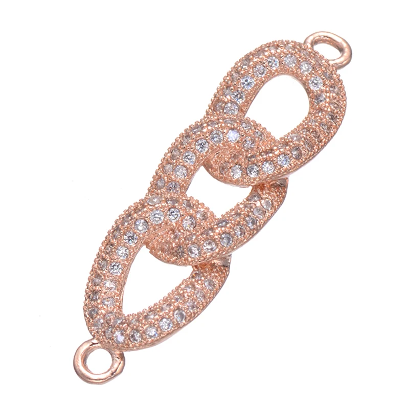 5pcs Hot Trendy Jewelry Shining Zircon Geometric Charms For Bracelets Jewelry Making Three CZ Locks Connectors Bijoux Berloques
5pcs Hot Trendy Jewelry Shining Zircon Geometric Charms For Bracelets Jewelry Making Three CZ Locks Connectors Bijoux Berloques