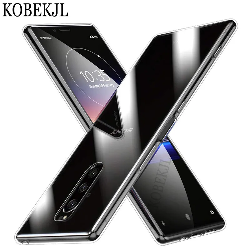 Чехол для Sony Xperia 1 мягкий силиконовый чехол Xperia1 J8110 J8170 J9110 | Мобильные телефоны и